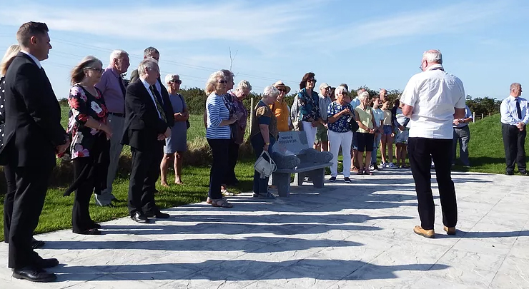 cemetery opening ceremony